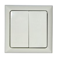 Выключатель настенный Имидж ДУ 2*1000Вт RCS.590.58 фото Выключатель настенный Имидж ДУ 2*1000Вт RCS.590.58 картинка